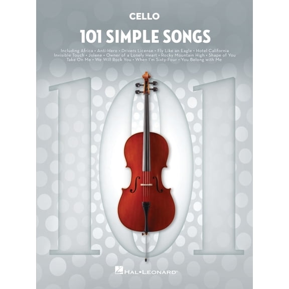 101 Simple Songs for Cello, (Paperback)