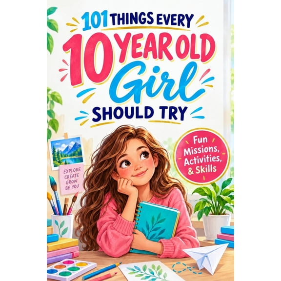 101 Things Every 10-Year-Old Girl Should Try: An Activity Journal of Fun Adventures and Real-Life Skills for Tween Girls, (Paperback)