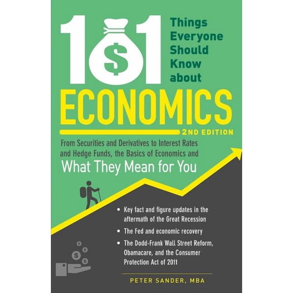 101 Things Everyone Should Know About Economics : From Securities and Derivatives to Interest Rates and Hedge Funds, the Basics of Economics and What They Mean for You (Paperback)
