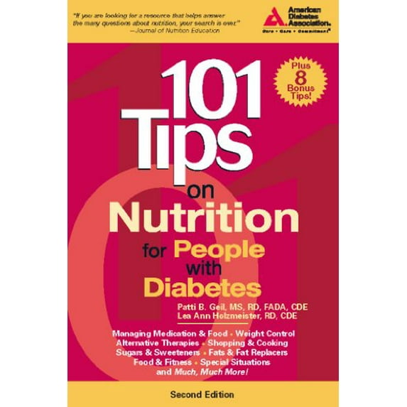 Pre-Owned 101 Tips on Nutrition for People with Diabetes (Paperback) 1580402542 9781580402545