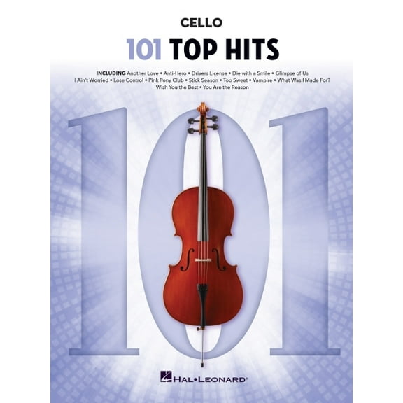 101 Top Hits for Cello, (Paperback)