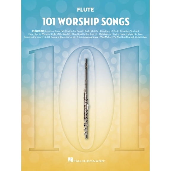 101 Worship Songs for Flute, (Paperback)