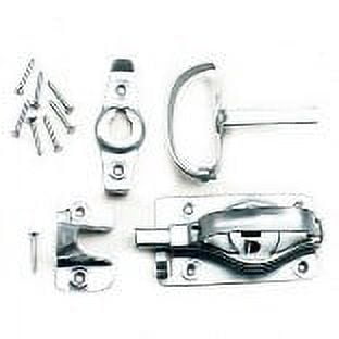 Zinc Plated Steel Barn Door Latch Set