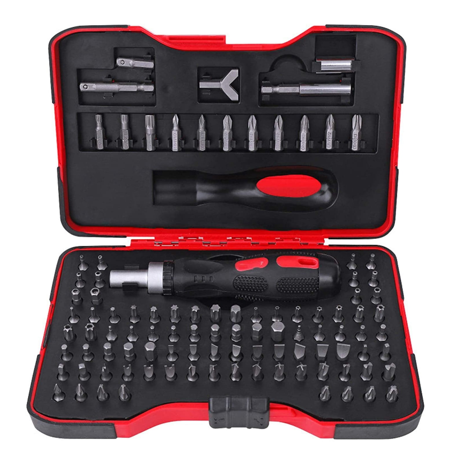 101 in 1 Screwdriver Bit Multifunctional Electric Screwdriver Combination Plum Hexagon Screwdriver Tool Kits Accessorie