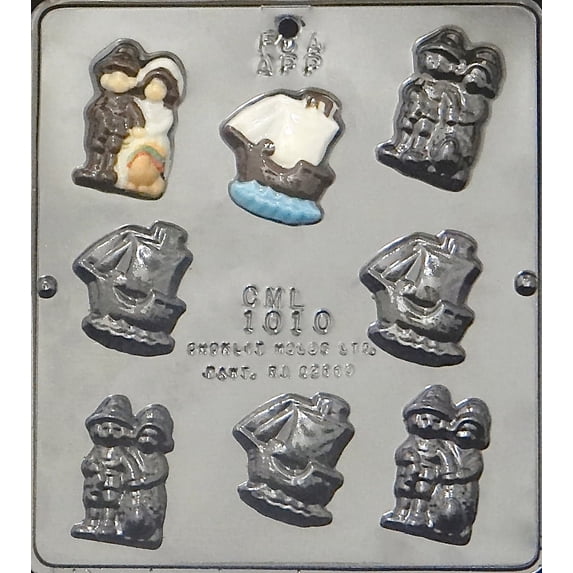 1010 Thanksgiving Assortment Chocolate Candy Mold