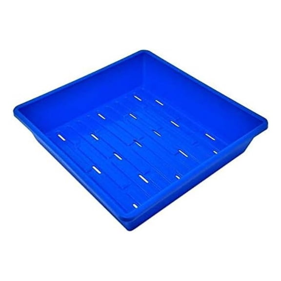 1010 Trays Blue 10 Pack Extra Strength w/Holes Seed Starting Microgreens