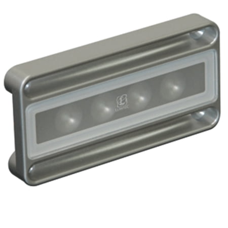 5" Gray and White Nevis Low Profile Engine Room Light