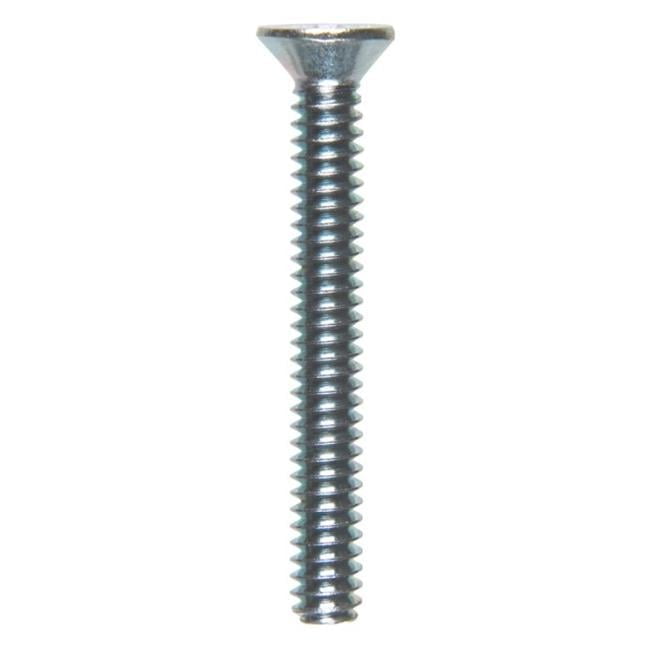 101081 10-24 x 1.5 in. Phillips Flat Head Zinc Plated Steel Machine Screw