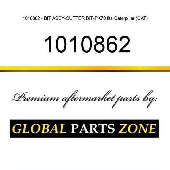 1010862 - BIT ASSY-CUTTER BIT-PK70 fits Caterpillar (CAT)