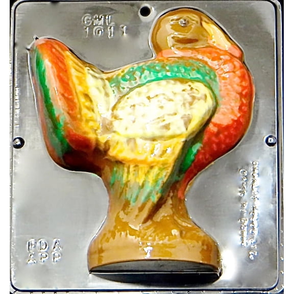 1011 8" Turkey facing "Right" Chocolate Candy Mold