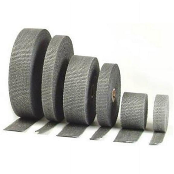 10121 Exhaust System Wrap, Black Composite Fiberglass