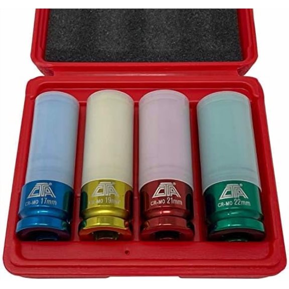 1014 Thin-Wall Metric Impact Socket Set (4 Pc.)$$Tools & Hardware Other