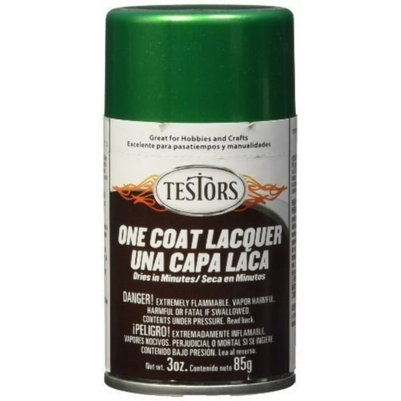 1014154 SPRAY PAINT GREEN 3OZ Testors Extreme Lacquer Gloss Mystic Emerald Spray Paint 3 oz