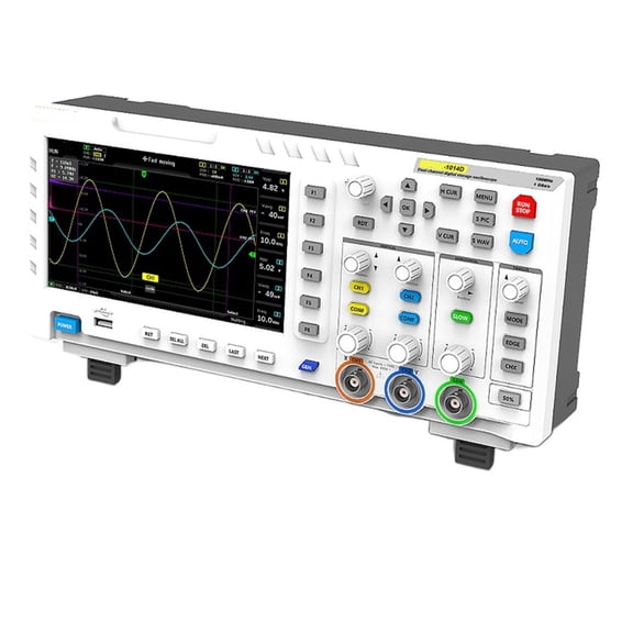 1014D Digital Oscilloscope 2 In 1 Dual Channel Input Signal Generator 100MHz* 2 Ana-log Bandwidth 1GSa/s Sampling Rate ,DIY Tools