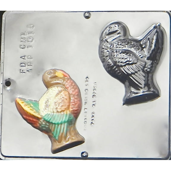 1015 4" Turkey Assembly Chocolate Candy Mold