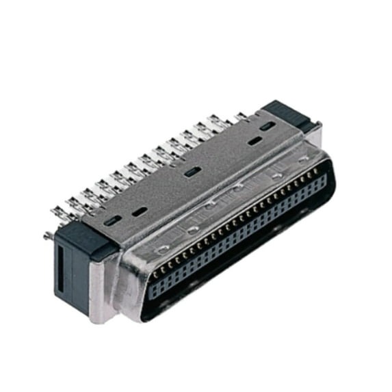 10150-3000VE Plug 50 Position Connector - Free Hanging (In-Line) Solder Cup