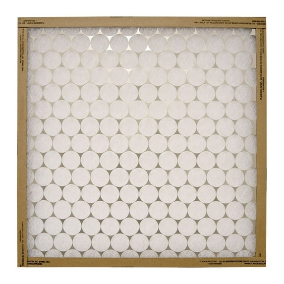 10155.011624 EZ Flow 16x24x1-In. Spun Fiberglass Air Filter, 30 Days - Quantity 12