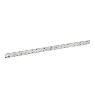 POWERTEC 71503 50 in. Anodized Aluminum Straight Edge Ruler, Metal Machined Flat to Within 0.003 in. Over Full 50 in.