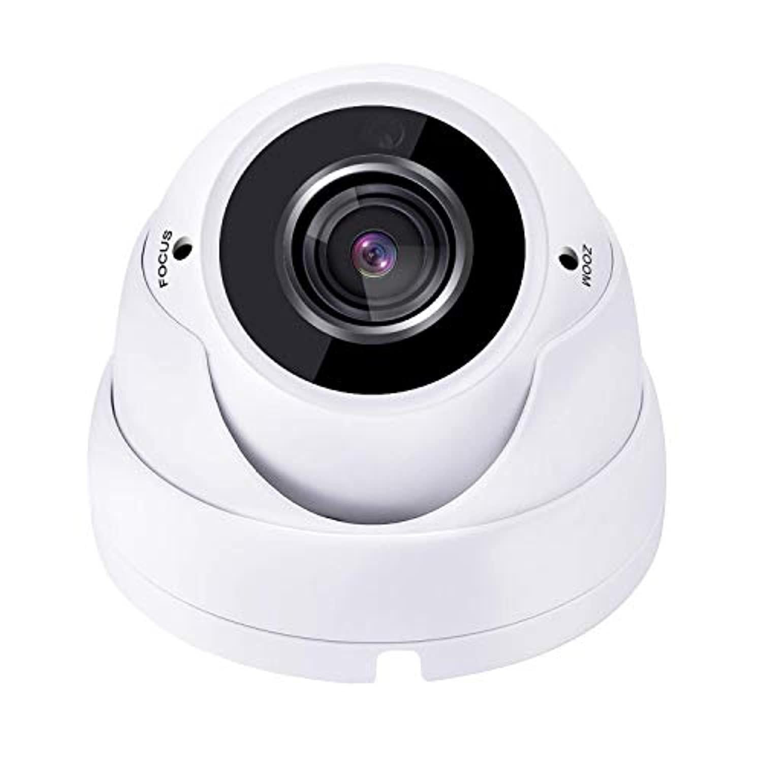 101AV 1080P HD 4in1 (TVI, AHD, CVI, CVBS) 2.8-12mm Varifocal Lens IR in/Outdoor Dome Camera SONY 2.1 MP 1920x1080 Image Sensor 18 pcs Smart : 101AV 5MP 4in1 HD Dome Camera 2.8-12mm Varifocal Lens