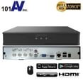 thumbnail image 1 of 101AV 8 Channels DVR 2TB Hard Drive 4MP/1080P H.265/H.264 Digital Video Recorder, No Built-in PoE Ports & WiFi, HDMI/VGA, Mobile APPs for Home/Office IP Cameras, 1 of 8