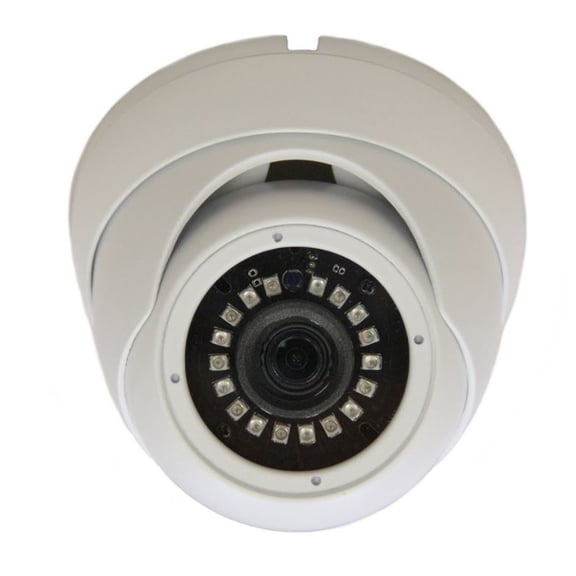 101AV Security Dome Camera 1080P 1920x1080 True Full-HD 4in1(HD-TVI, AHD, CVI, CVBS) 2.8mm Fixed Lens SONY 2.4 Megapixel STARVIS IR Indoor Outdoor Camera WDR DayNight HomeOffice 12VDC (White)