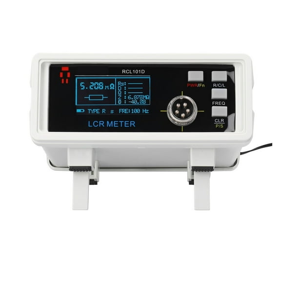 101D Benchtop Digital Bridge Tester Desktop Meter Capacitance Resistance Impedance Inductance Measure Meter