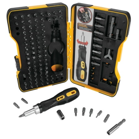 Performance Tool W1719 Ratcheting Bit Driver Set,101-Piece