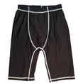 thumbnail image 1 of 101SNORKEL Black Rash Shorts with Drawstring Waist Large, 1 of 1