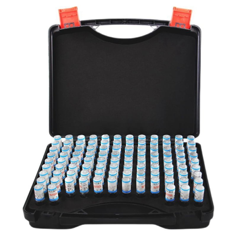 101-Piece Steel Pin Gauge Set – 2.00-3.00mm Range, 0.01mm Steps, With Storage Case-970226