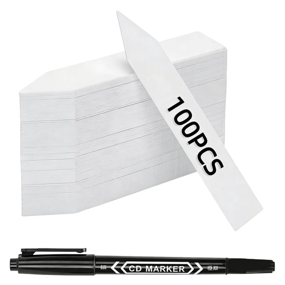 101pcs Water Resistant Plant Markers Labels And Writing Tool Set For Garden Nursery Flower Vegetable Identification