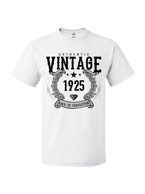 101st Birthday Gift 1925 Aged To Perfection T-Shirt