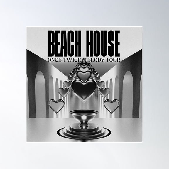 102 Beach House Melody Tour 2022 Poster Wall Art, Modern Wall Decor For Living Room Bedroom, 8x12 UNFRAMED