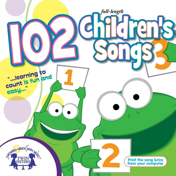 102 Children's Songs 3-CD Set