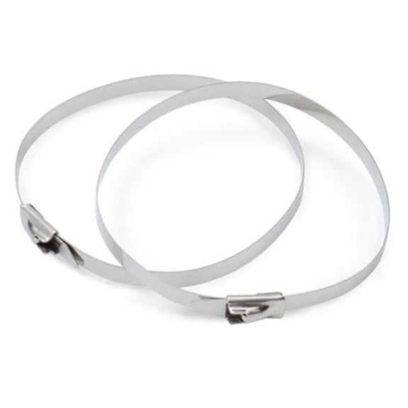 10202 Exhaust System Wrap Clamp Locking Ties, 14 In. - 4 Per Pack