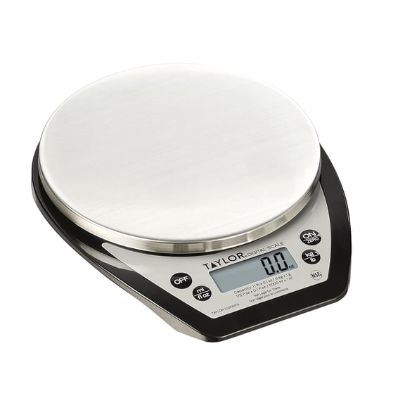 1020NFS Compact Digital Scale, Multi-Functional Food Scale for Precise Weight Measuring and Portion Control, Tare Function, NSF, Stainless Steel Platform