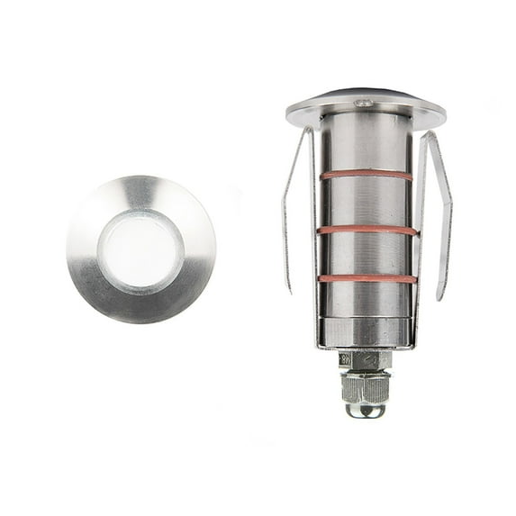 1021-30SS-WAC Lighting-12V 2W 1 LED Round Indicator Light-1.07 Inches Wide by 3.13 Inches High