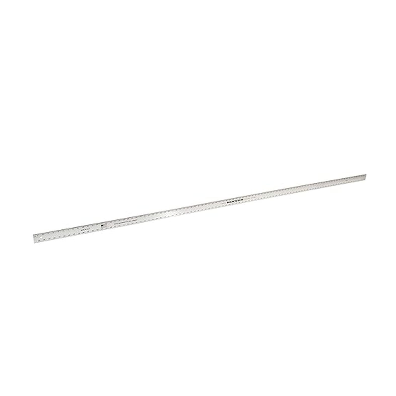 96 Inch Metal Ruler Unbranded Aluminum Straight Edge Ruler with Metric and Standard ...