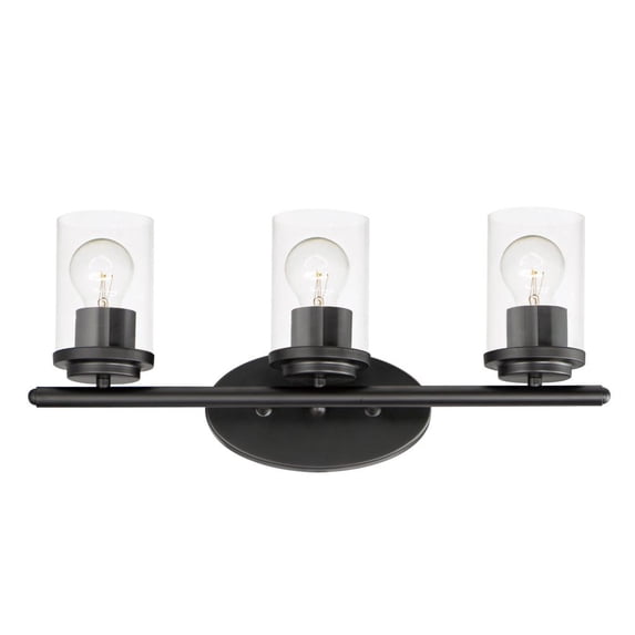 Maxim Lighting - Corona - 3 Light Bath Vanity-Black Finish