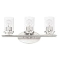 thumbnail image 1 of Maxim Lighting - Corona - 3 Light Bath Vanity-Satin Nickel Finish, 1 of 5