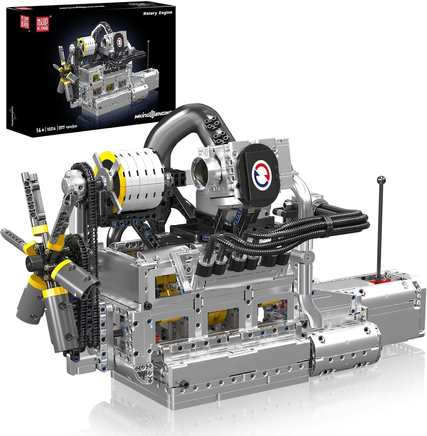 10214 4-Speed Transmission Engine Model Building Set, 2177 Pieces ...