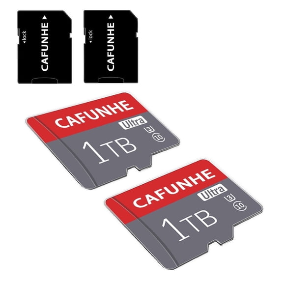 1024 Micro SD Card,Memory Card 1T for Tablet Micro SD Memory Cards with Adapter Mini SD Card Fast Speed for Smartphone/Camera/GOPRO 2 pcs