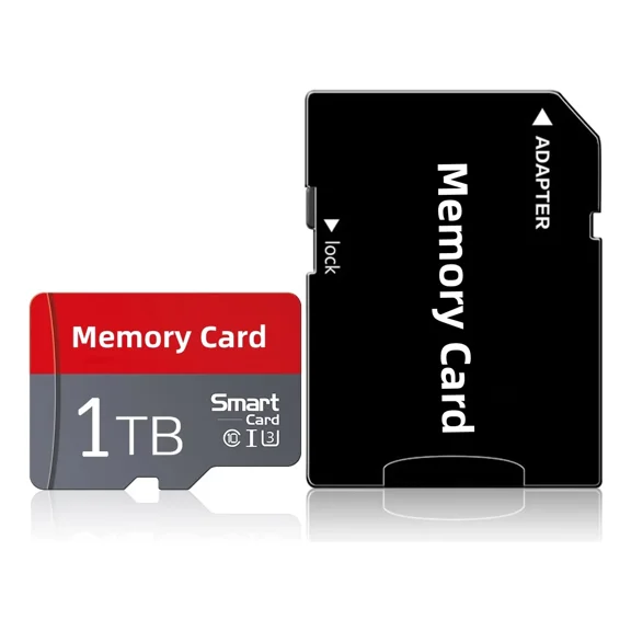 1024 Micro SD Class 10 Flash Memory Card, UHS-I, C10, U3, V30, 4K, Large Capacity Full HD Memory Card Suitable For Smartphones, Cameras, Computers, Gaming And Other Android Devices