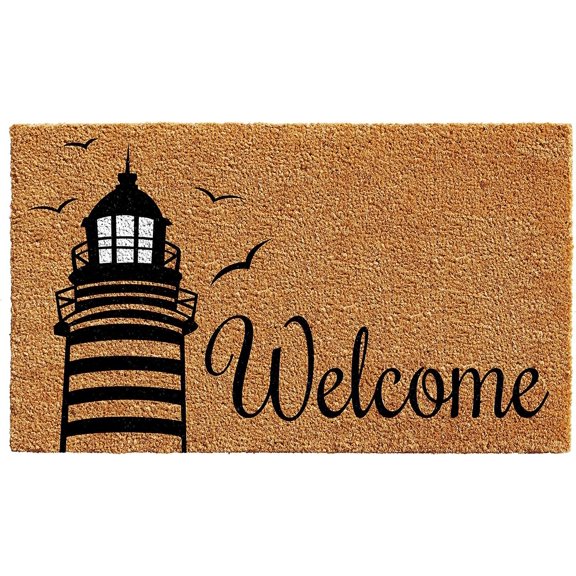 102491729 Lighthouse Welcome Doormat
