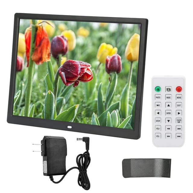 1024x768 Digital Frame, Digital Photo Frame 15in Digital Frame With