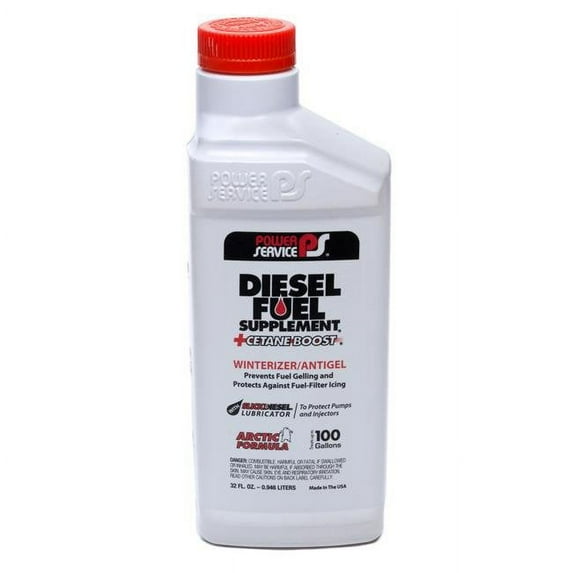 1025 32 oz Power Service Diesel Additive Arctic Blend