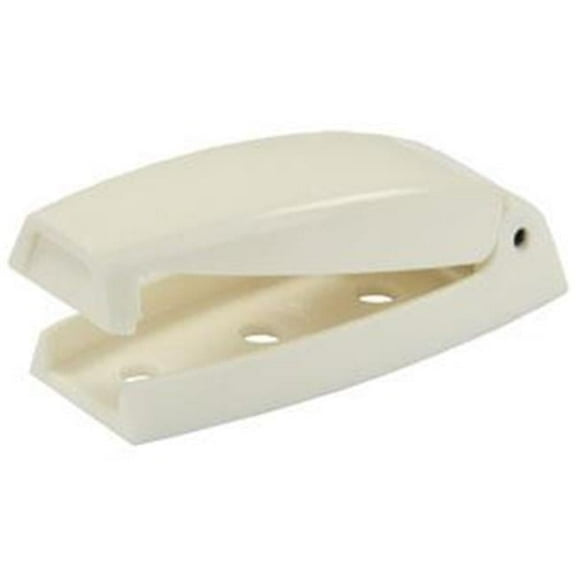 10254 Exterior Hardware RV Baggage Door Catch Col. White