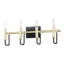 10254BKGLD Maxim Lighting Sullivan 4 Light Bath Vanity Approved for Damp Locations