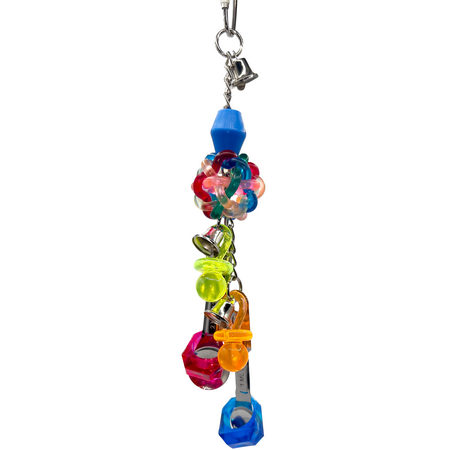 1026 Small Nobby Spooner MM Bird Toys Stainless Steel Parrotlet Budgie Smal