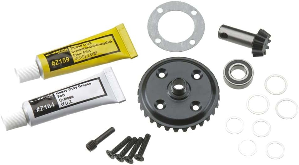 HPI Racing Bulletproof Machined Differential Bevel Gear Set 29T/9T - High Carbon Steel Upgrade For Savage Monster Trucks