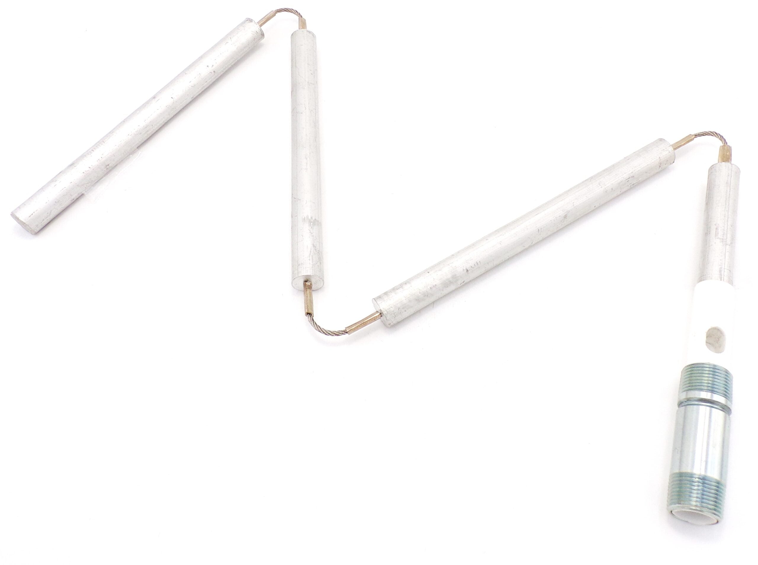 1027410 ANODE ROD; ALUMINUM/ZINC; NIPPLE TYPE; 42 INCH - EXACT FIT FOR BLUE LIGHTNING - REPLACEMENT PART BY NBK